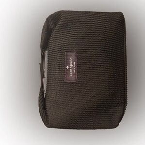 NWT KATE SPADE New York Textured Travel Bag, Foldable, Black
